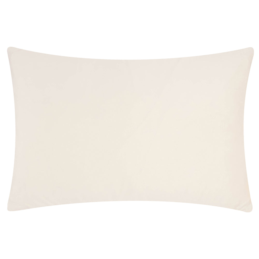 Softie Grid Quilted Cushion Pink