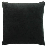 furn. Solo Velvet Cushion Cover in Black