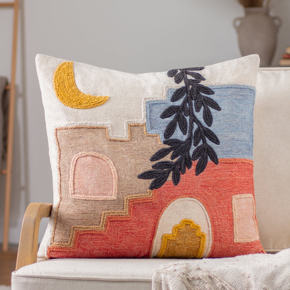 Orange cushions hot sale and throws