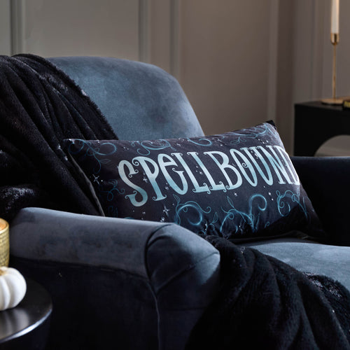  Black Cushions - Spellbound Velvet Cushion Cover Black furn.