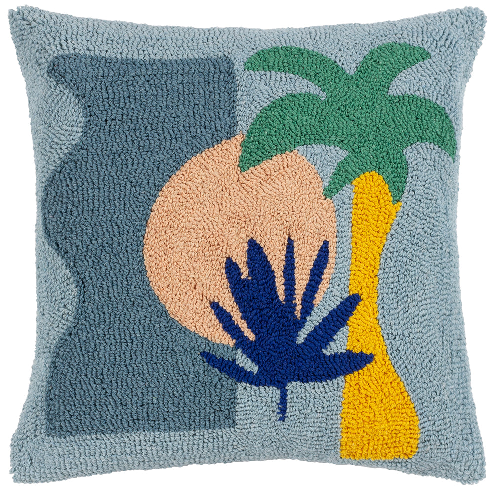 Spritz Blue Knitted Cushion Cover | Lush Lilac Cushions | heya
