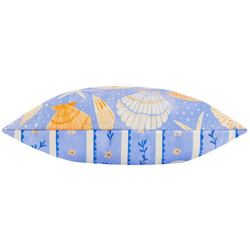  Blue Cushions - Sea Shells Printed Cushion Cover Blue furn.