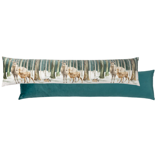 Animal Beige Cushions - Stag Scene  Draught Excluder Teal Evans Lichfield