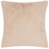 Paoletti Stanza Faux Fur Cushion Cover in Brulee