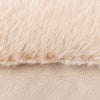 Paoletti Stanza Faux Fur Cushion Cover in Brulee