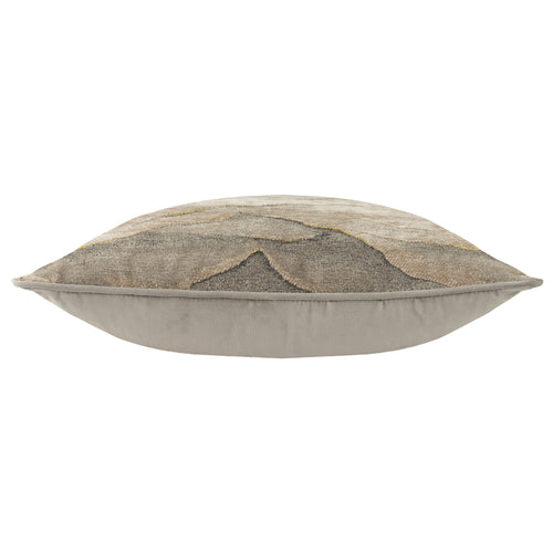 Abstract Brown Cushions - Stratus  Cushion Cover Taupe Paoletti
