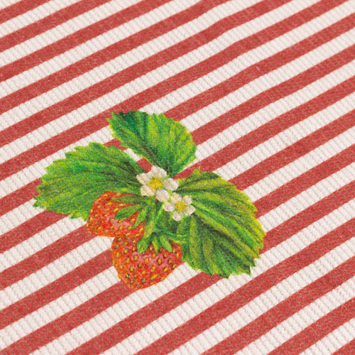Striped Red Accessories - Strawberry Stripes Indoor/Outdoor Table Runner Candy Cane Wylder Nature
