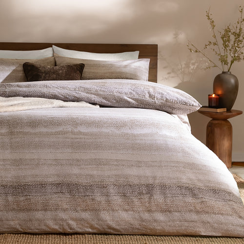 Swift Brushed Cotton Duvet Cover Set Natural