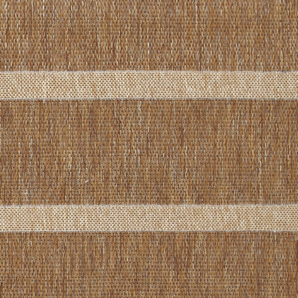 Tala Stripe Jute Effect Indoor/Outdoor Rug Natural