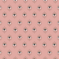 Abstract Pink Wallpaper - Theia Gold Foil Wallpaper Sample Blush furn.