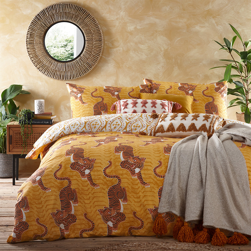 Mustard fleece bedding sale