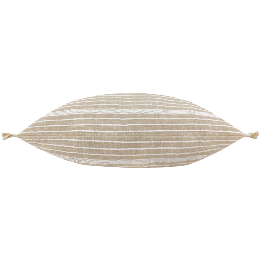 Tide Textured Stripe Outdoor Cushion Natural