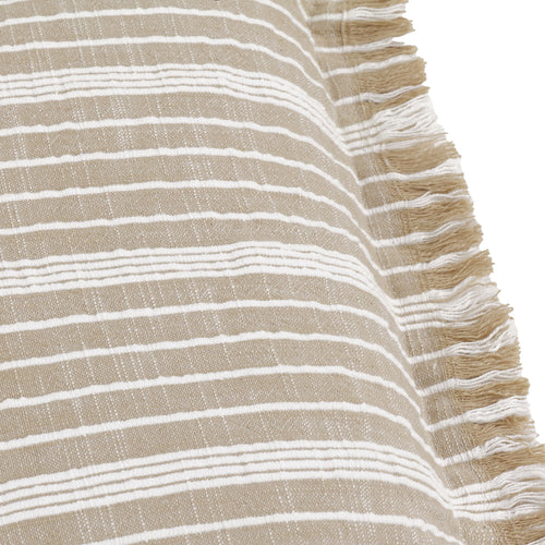 Striped Cream Cushions - Tide Textured Stripe Cushion Cover Natural Yard