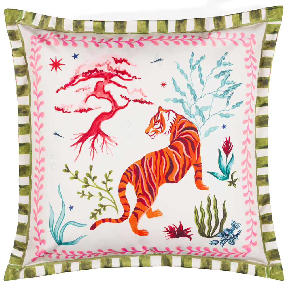Tiger Dream Outdoor Cushion Multicolour