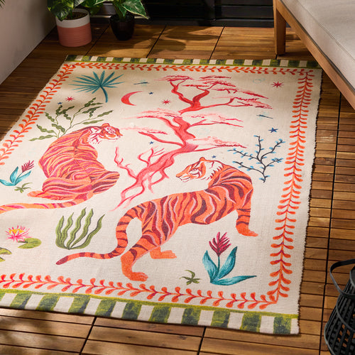 Jungle Multi Rugs - Tiger Dream Indoor/Outdoor Rug Multicolour Furn
