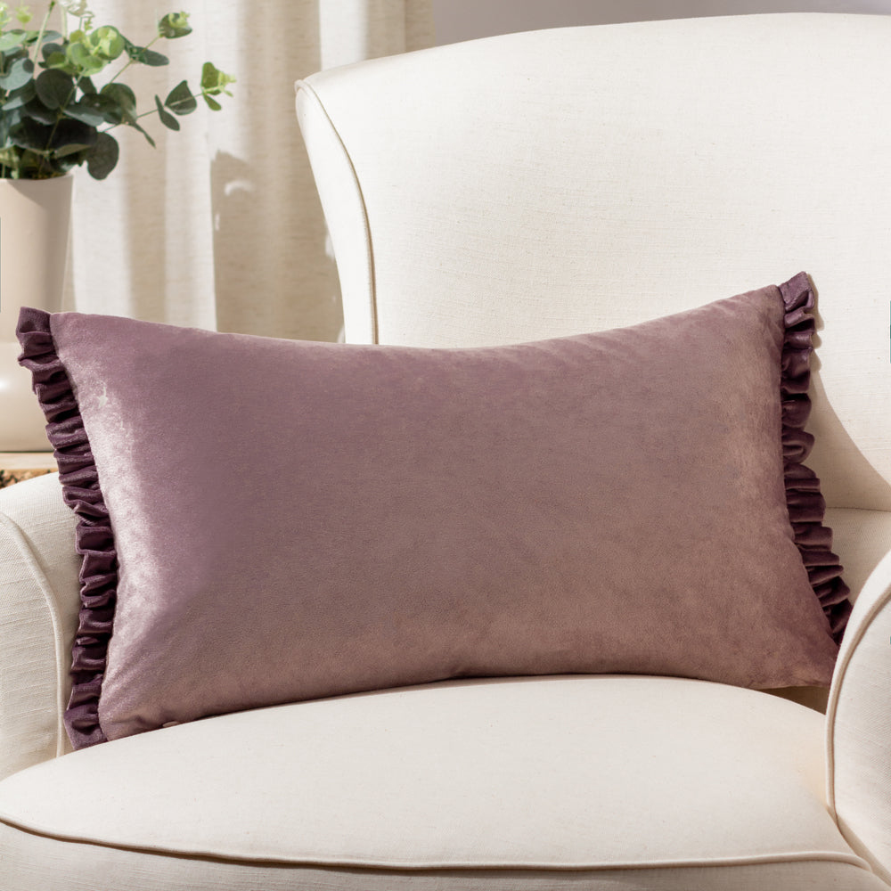 Plain Purple Cushions - Tilly  Cushion Cover Heather/Smoke Wylder