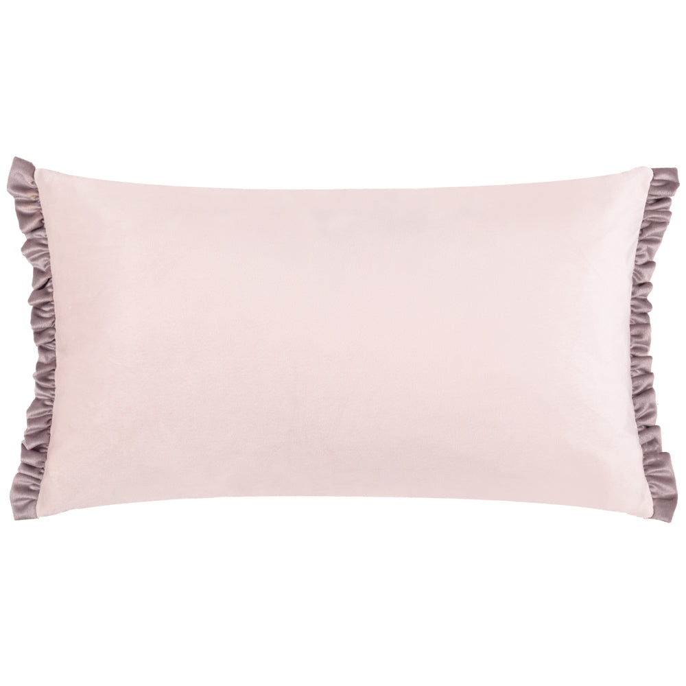 Tilly Velvet Cushion Pink/Heather
