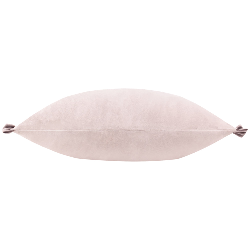 Tilly Velvet Cushion Pink/Heather