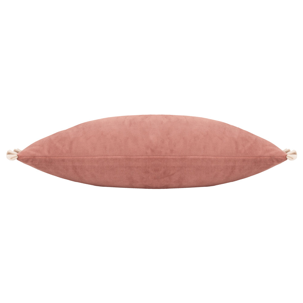 Tilly Velvet Reversible Cushion Pear/Shell
