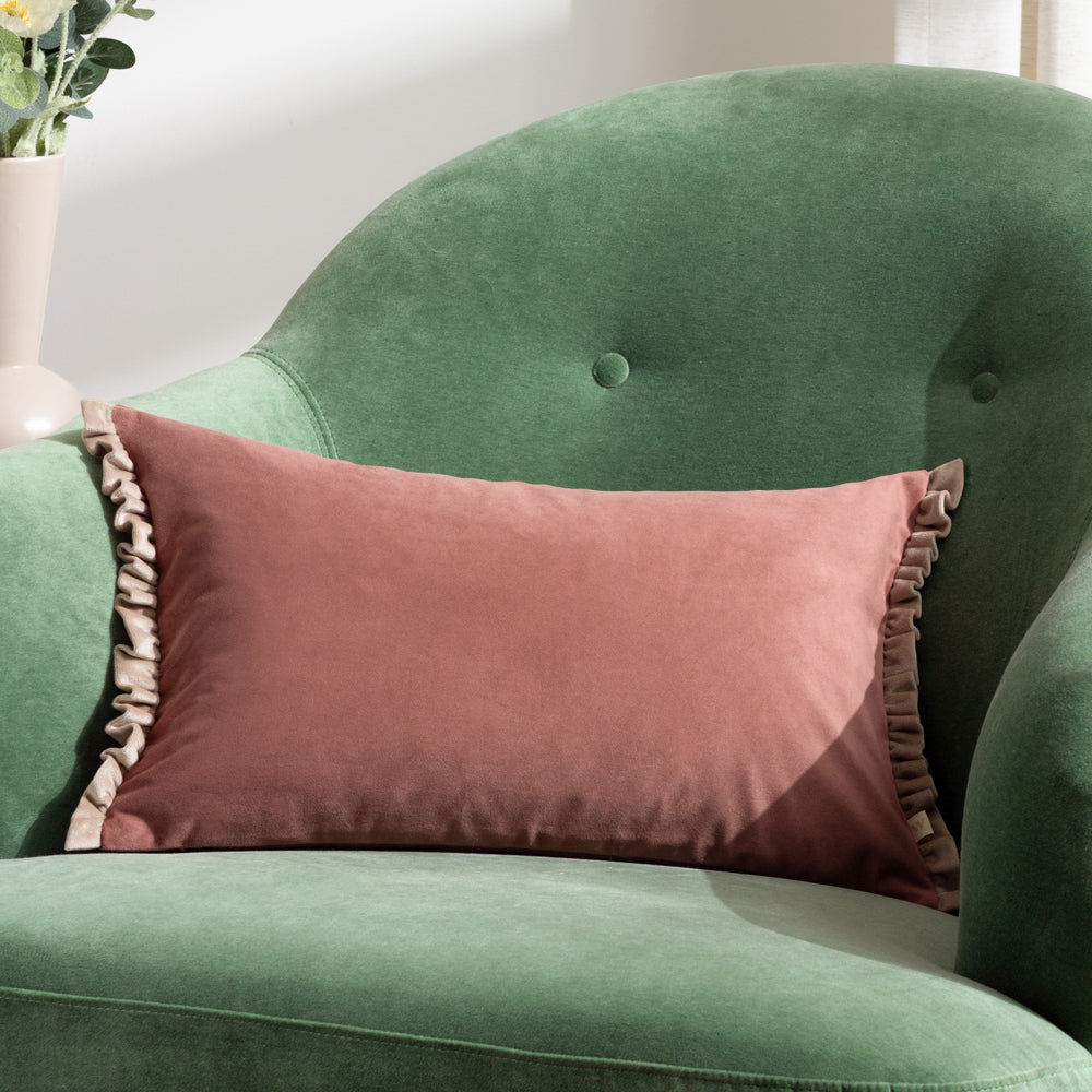 Plain Pink Cushions - Tilly  Cushion Cover Pear/Shell Wylder