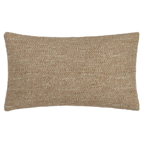 Spotted Brown Cushions - Tiona Rectangular Cushion Cover Toffee/Nougat HÖEM
