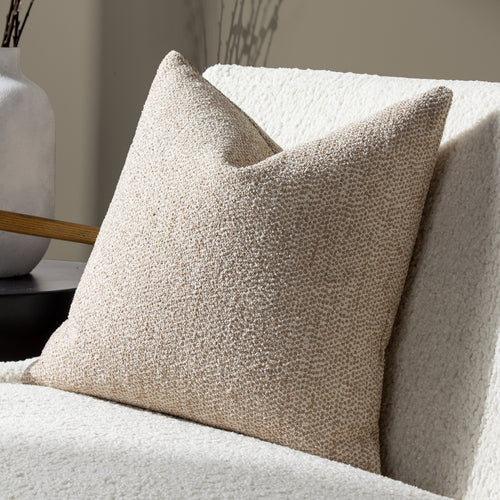Spotted Brown Cushions - Tiona  Cushion Cover Nougat/Toffee HÖEM