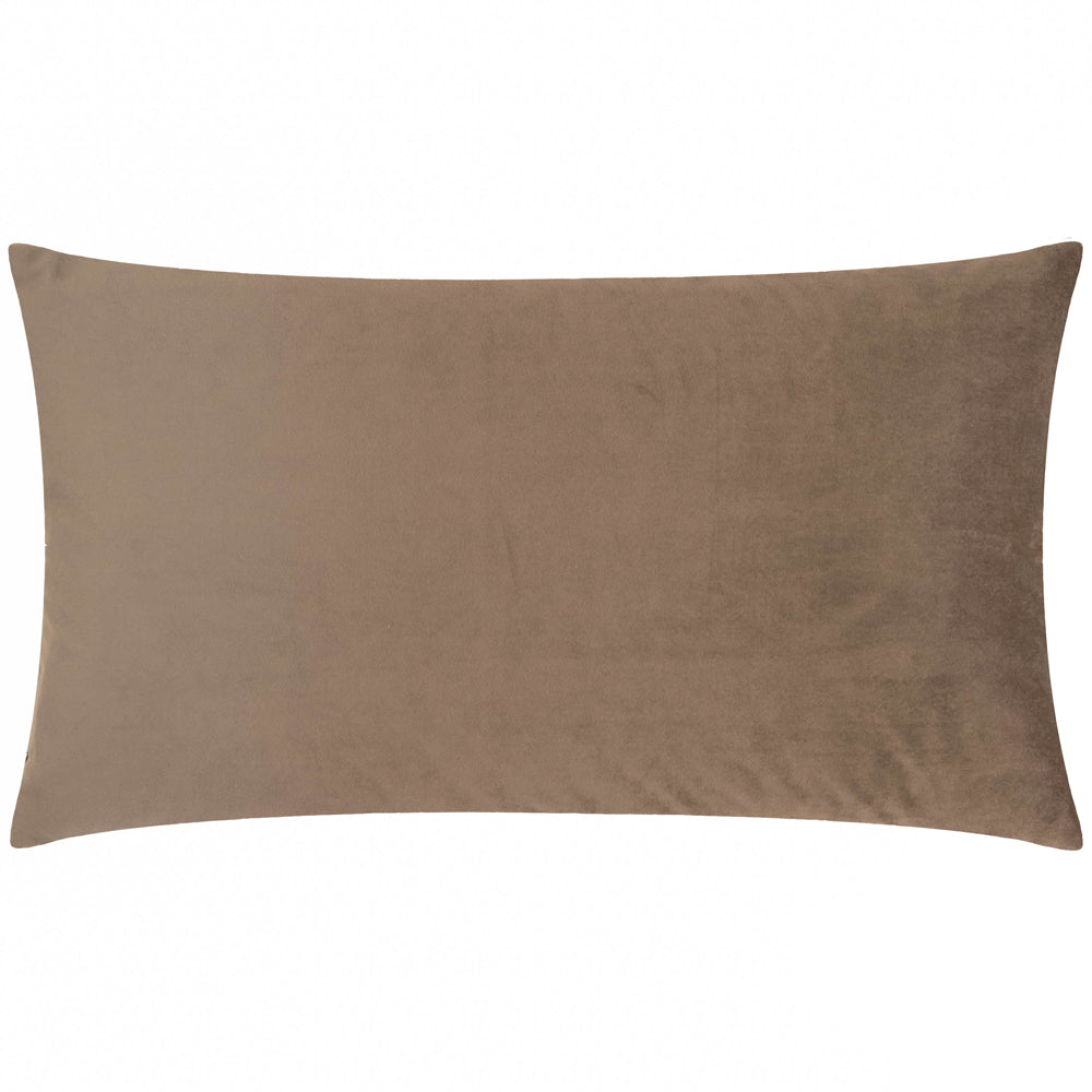 Toasty Boucle Cushion Pink/Chocolate