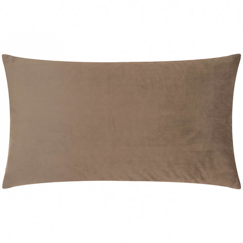 Toasty Boucle Cushion Pink/Chocolate