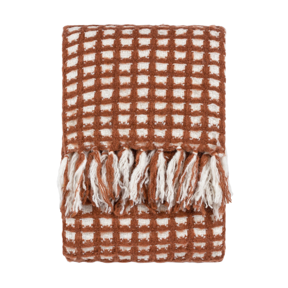 Toasty Red Throw Brick Throws furn. furn