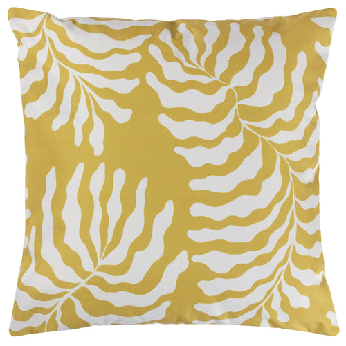 Jungle Yellow Cushions - Tocorico Outdoor Cushion Cover Mustard furn.