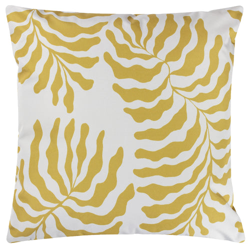 Jungle Yellow Cushions - Tocorico Outdoor Cushion Cover Mustard furn.