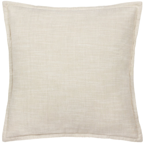 Plain Beige Cushions - Torresman Cotton Slub Cushion Cover Natural Yard