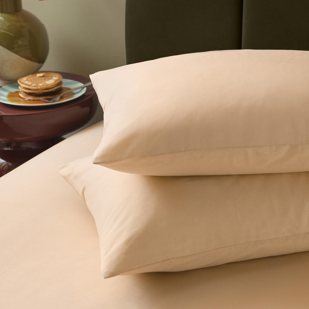 The Plain One Pillowcase Pair Latte
