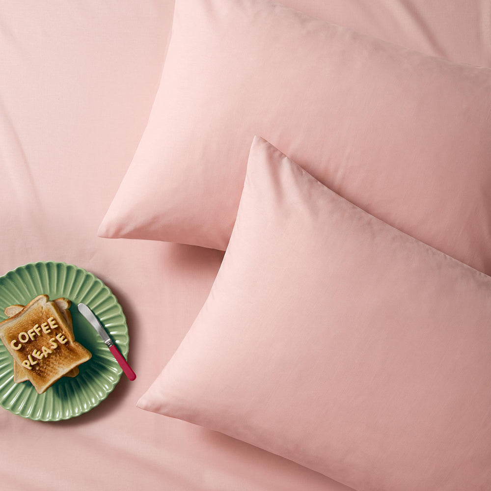 The Plain One Pillowcase Pair Pink