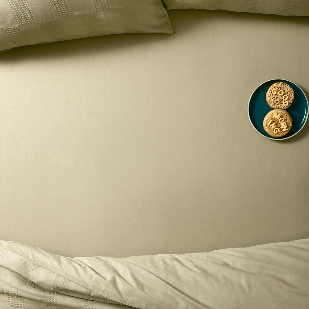 The Plain One Fitted Bed Sheet Green
