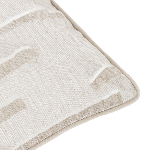  Beige Cushions - Tresse Jacquard Cushion Cover Moonbeam HÖEM