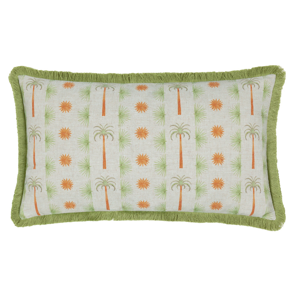 Tropicala Palm Printed Cushion Multicolour