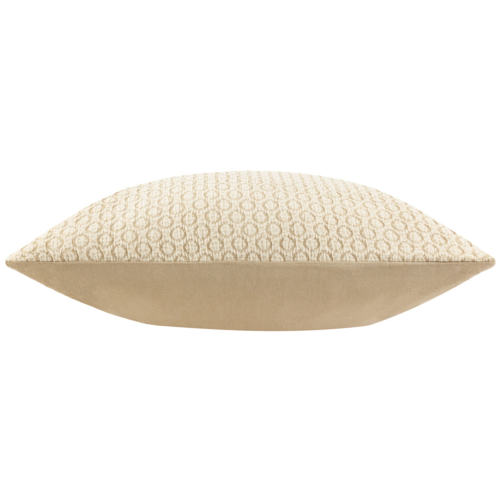 Tryfan Textured Cotton Cushion Natural