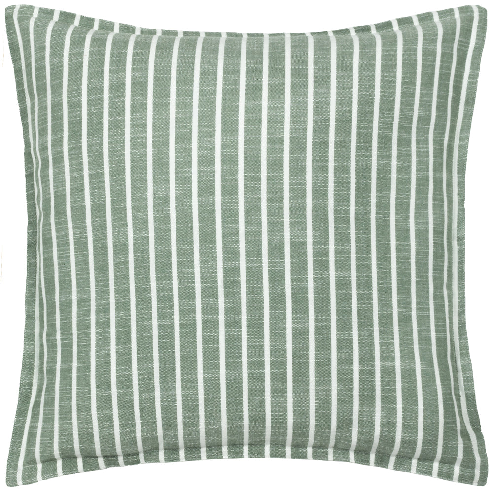 Tala Stripe Reversible Cushion Eucalyptus