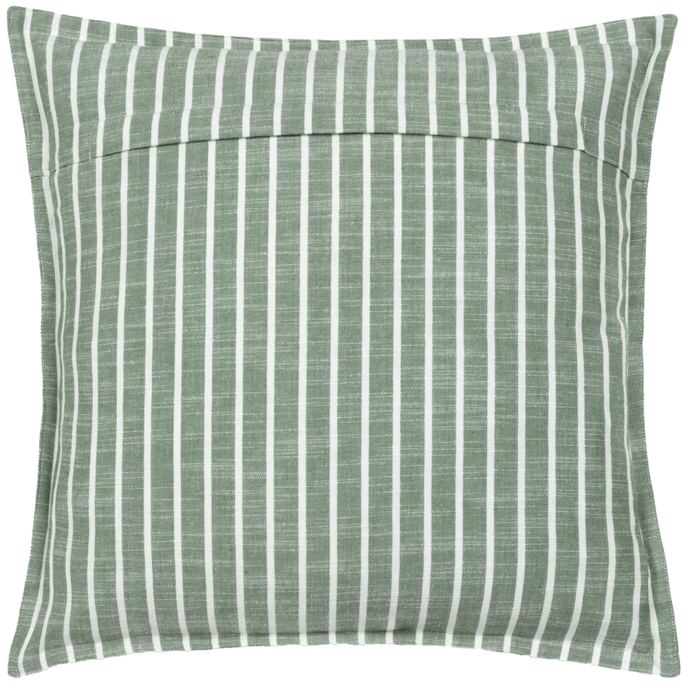 Tala Stripe Reversible Cushion Eucalyptus