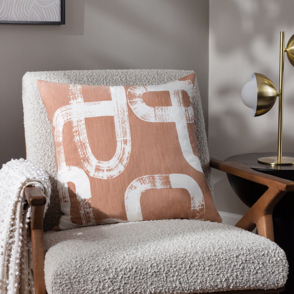 Abstract Red Cushions - Tuba  Cushion Cover Plaster HÖEM