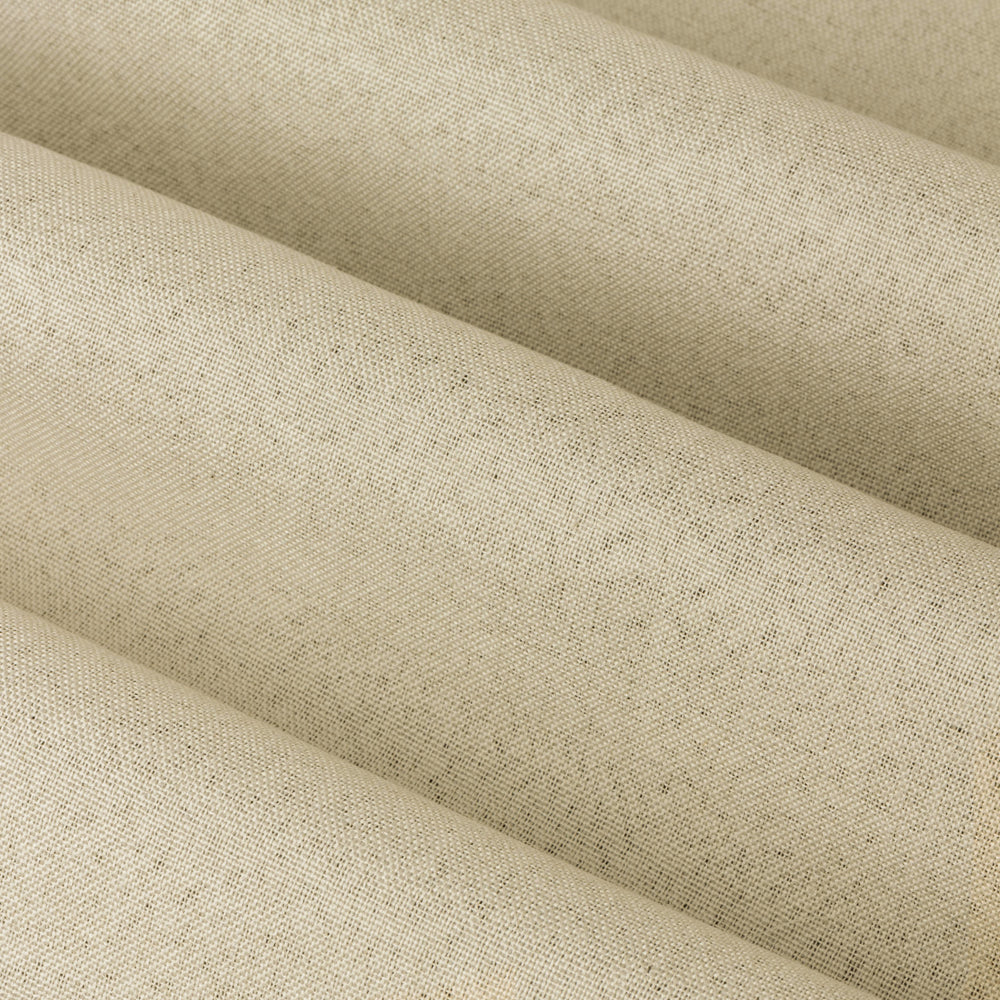 The Ultimate Blackout Textured Woven Eyelet Curtains Custard Cream