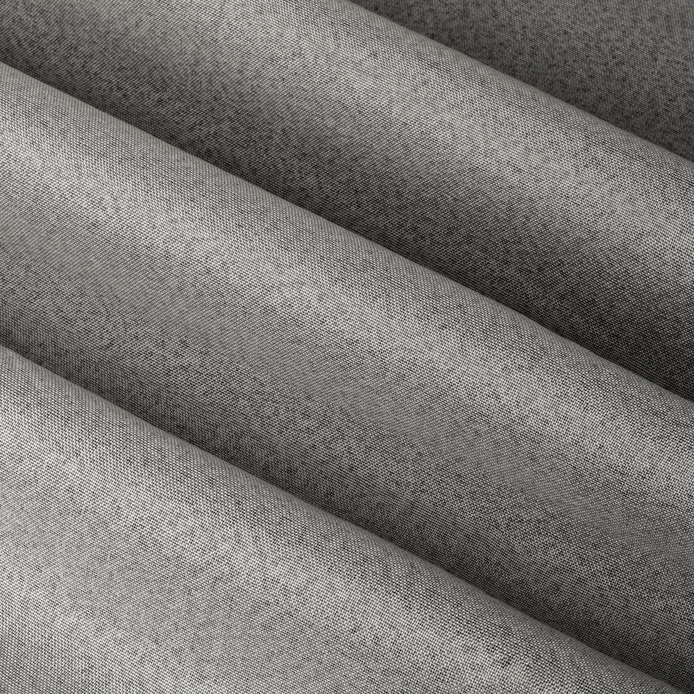 The Ultimate Blackout Textured Woven Eyelet Curtains Grey