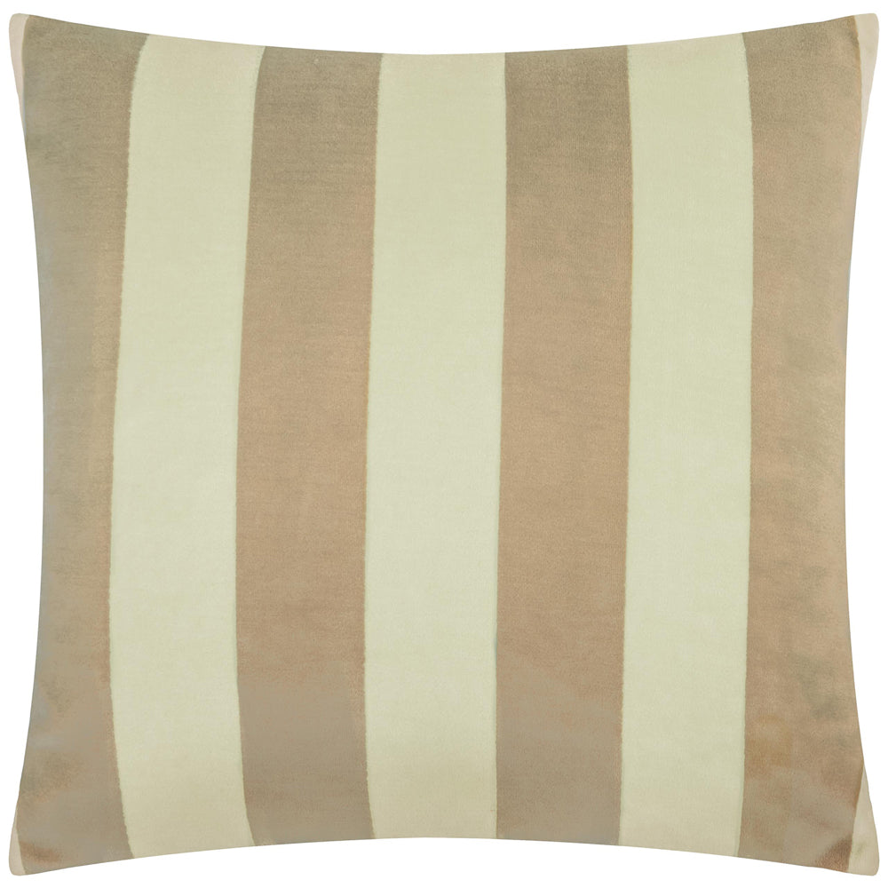 The Ultimate Stripe Jacquard Cushion Green Tea
