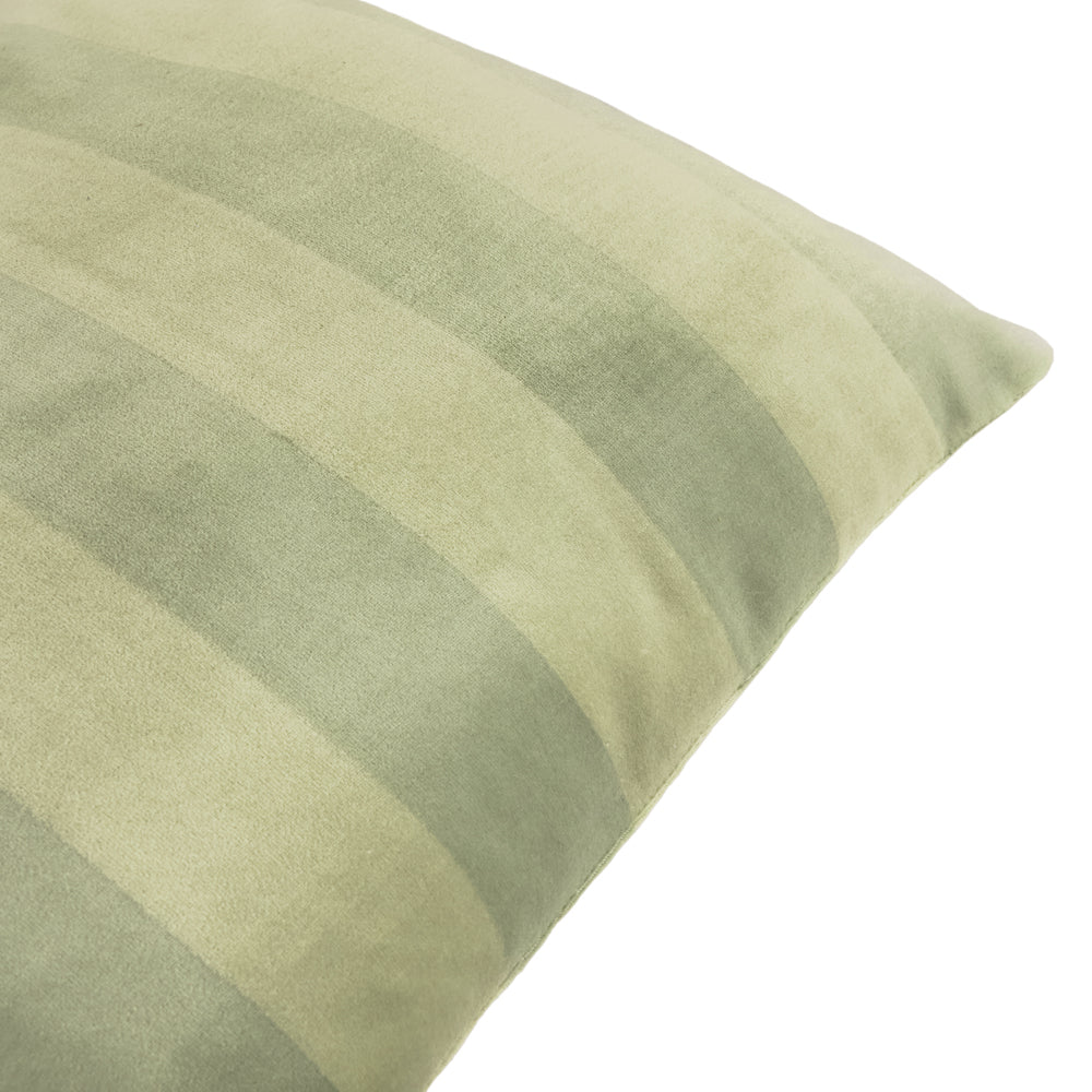 The Ultimate Stripe Jacquard Cushion Matcha Latte