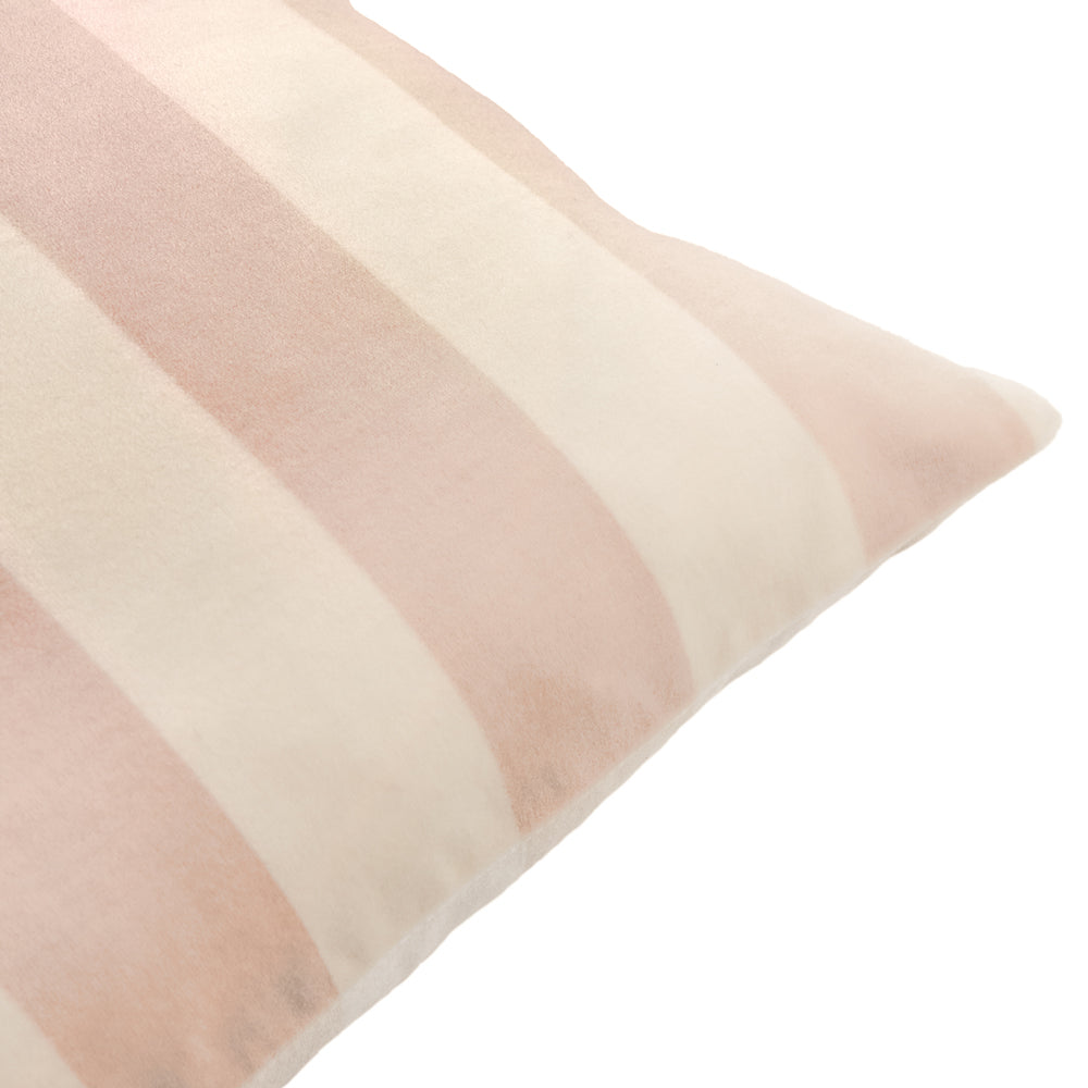 The Ultimate Stripe Jacquard Cushion Malted Milk