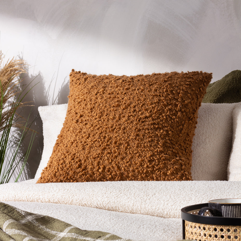 Plain Orange Cushions - Ulsmere  Cushion Cover Ginger Yard
