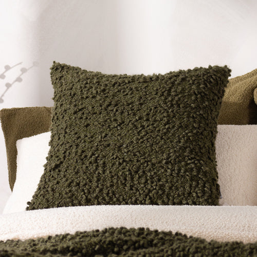 Plain Green Cushions - Ulsmere  Cushion Cover Lichen Yard