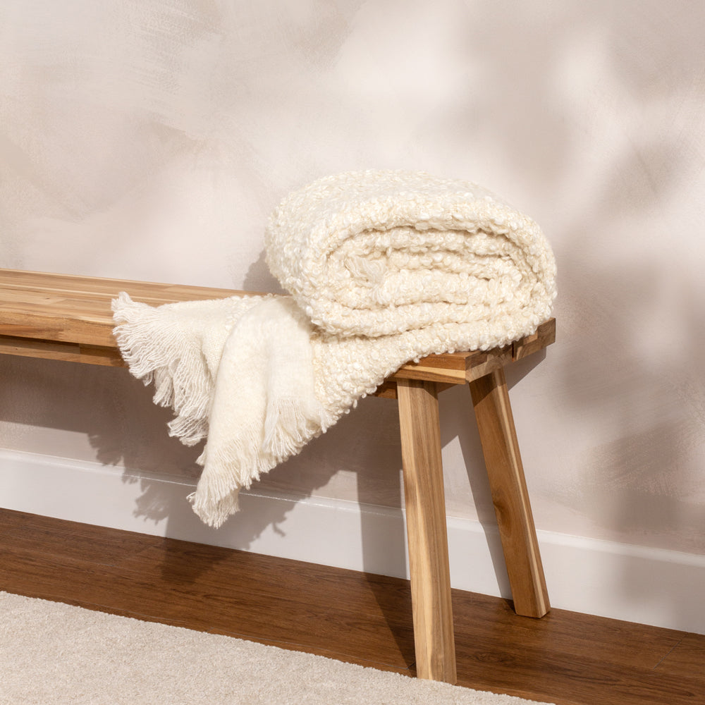 Ulsmere Throw Ecru