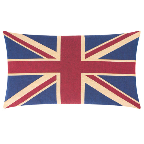  Multi Cushions - Union Jack Tapestry Cushion Cover Multicolour Evans Lichfield